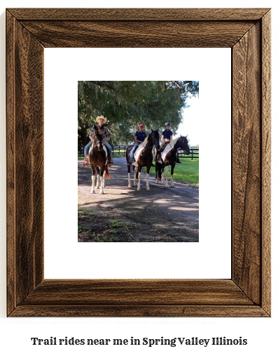 trail rides near me in Spring Valley, Illinois